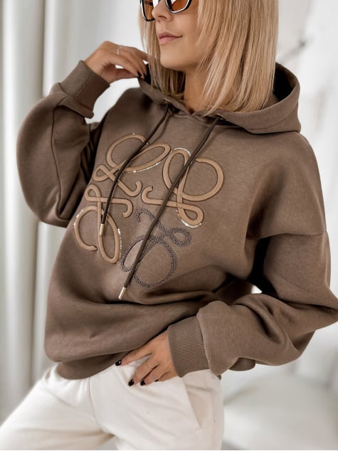 BLUZA VICENZA BRĄZOWA