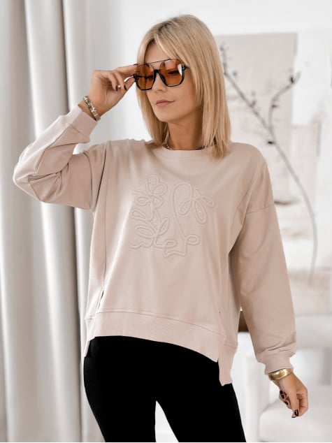 BLUZA TANCREDI BEŻOWA