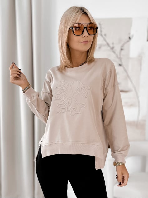 BLUZA TANCREDI BEŻOWA