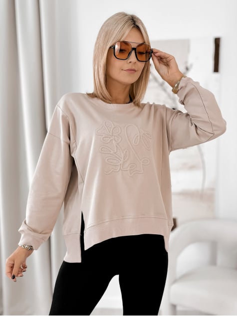 BLUZA TANCREDI BEŻOWA