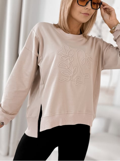 BLUZA TANCREDI BEŻOWA