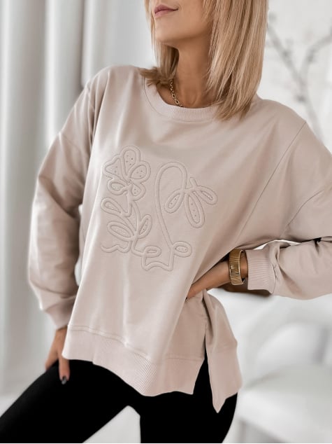 BLUZA TANCREDI BEŻOWA