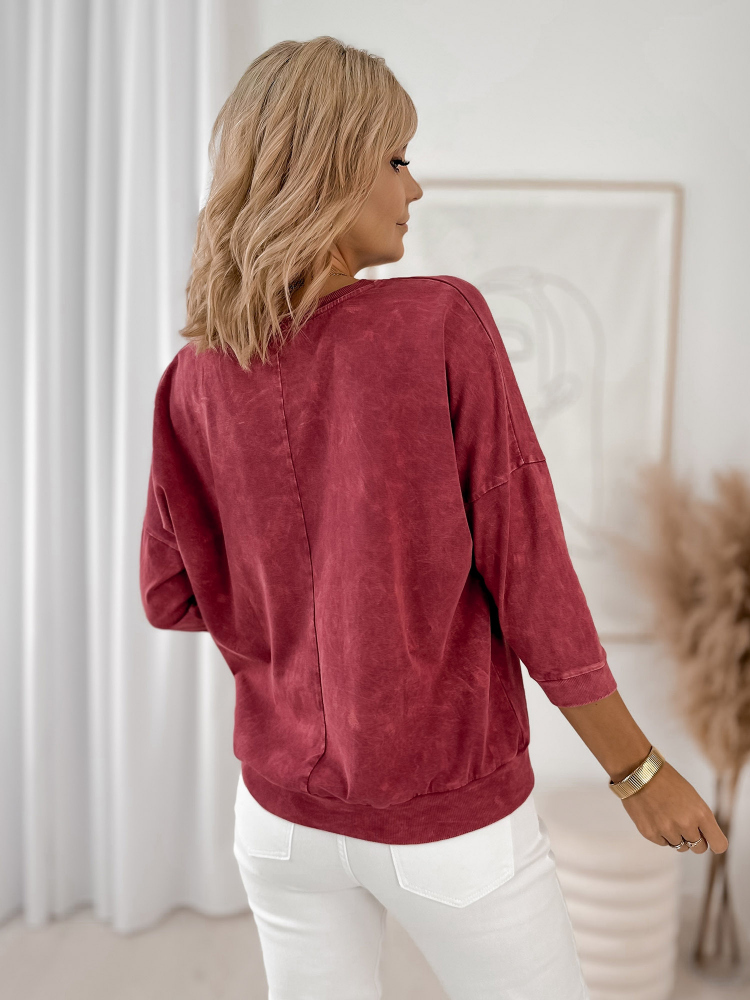 BLUZKA ZERLINA MALINOWA BLUZKA ZERLINA MALINOWA