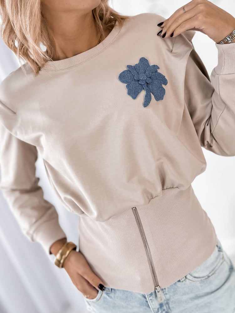 BLUZA COLOMBIANA BEŻOWA