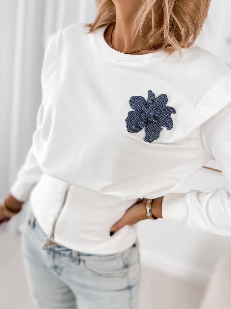 BLUZA COLOMBIANA ECRU