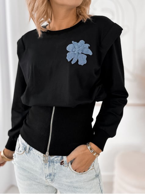 BLUZA COLOMBIANA CZARNA