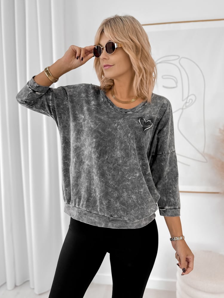 BLUZKA RIMINI ANTRACYT