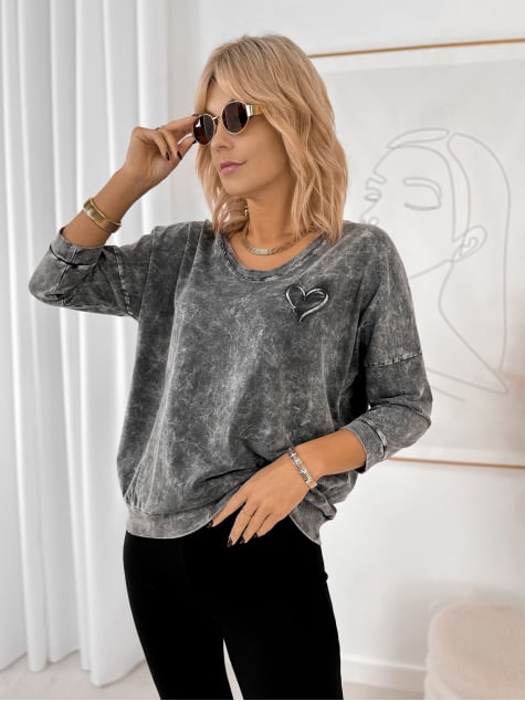 BLUZKA RIMINI ANTRACYT