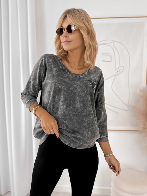 BLUZKA RIMINI ANTRACYT