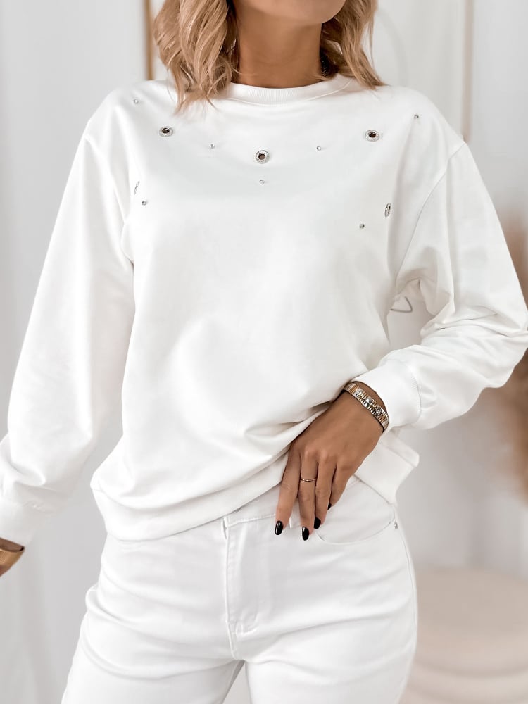 BLUZA RENZO ECRU BLUZA RENZO ECRU