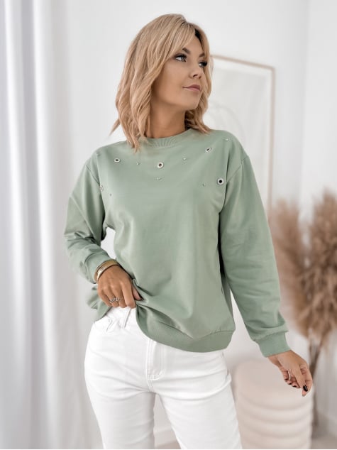 BLUZA RENZO MIĘTOWA