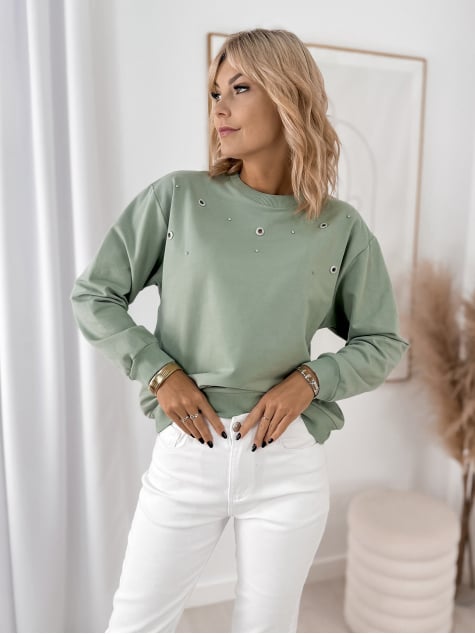 BLUZA RENZO MIĘTOWA