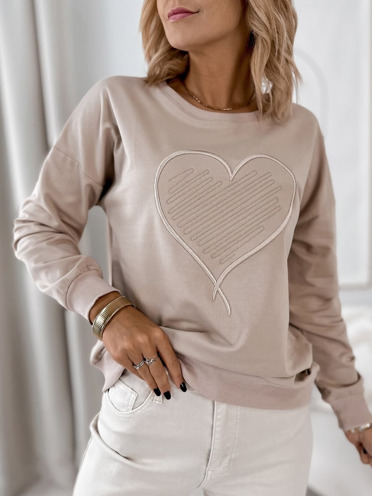 BLUZA OTTAVIA BEŻOWA BLUZA OTTAVIA BEŻOWA
