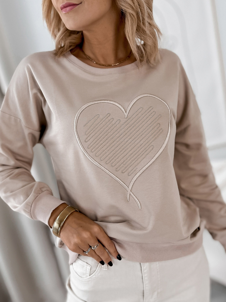 BLUZA OTTAVIA BEŻOWA BLUZA OTTAVIA BEŻOWA