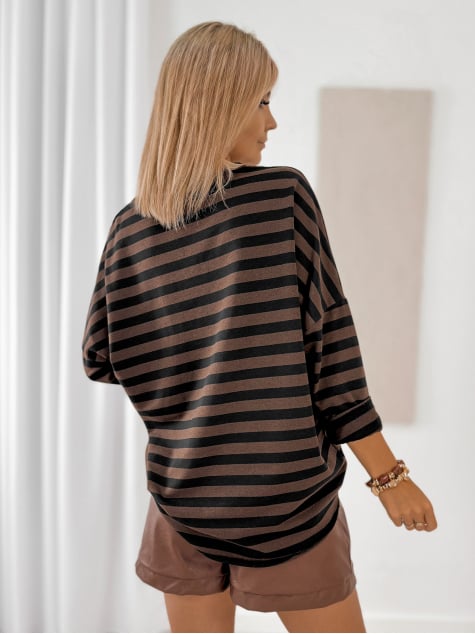 BLUZKA ROSITA BRĄZOWA