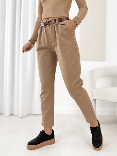 SPODNIE SANGRE KARMELOWE