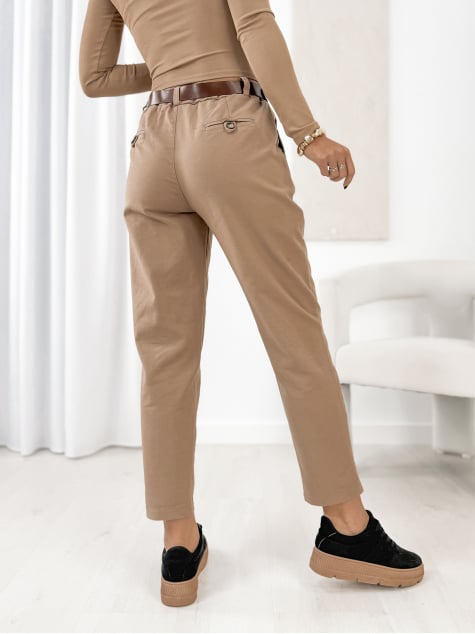 SPODNIE SANGRE KARMELOWE