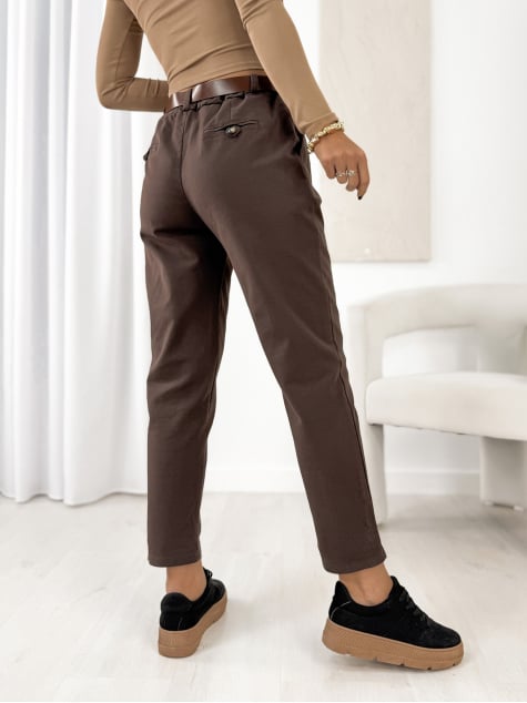 SPODNIE SANGRE BRĄZOWE