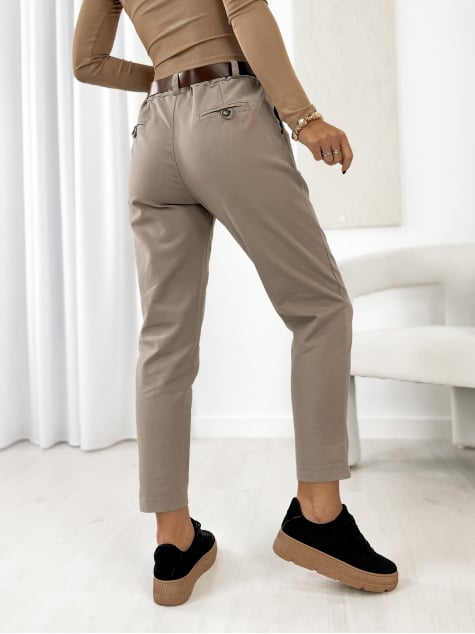 SPODNIE SANGRE CIEMNOBEŻOWE