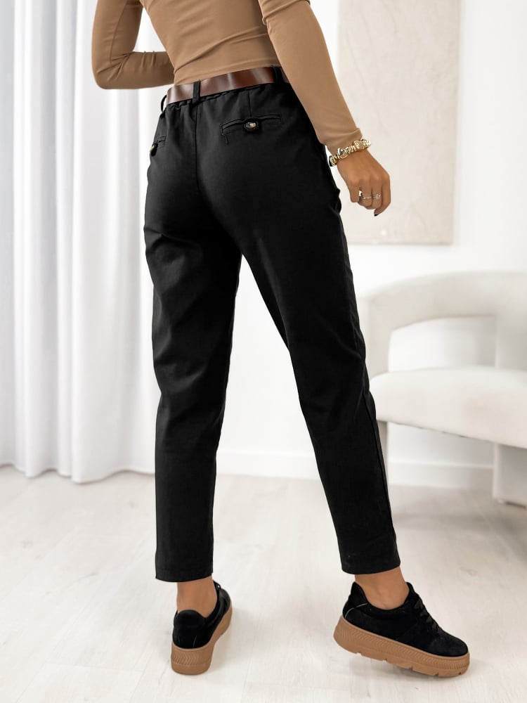 SPODNIE SANGRE CZARNE