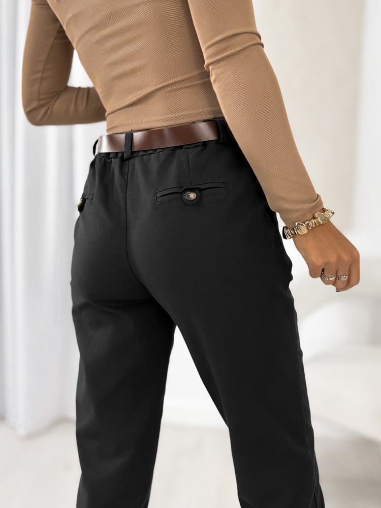 SPODNIE SANGRE CZARNE