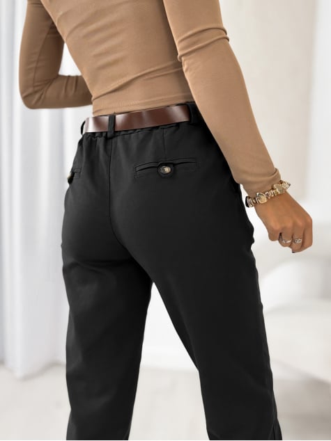 SPODNIE SANGRE CZARNE