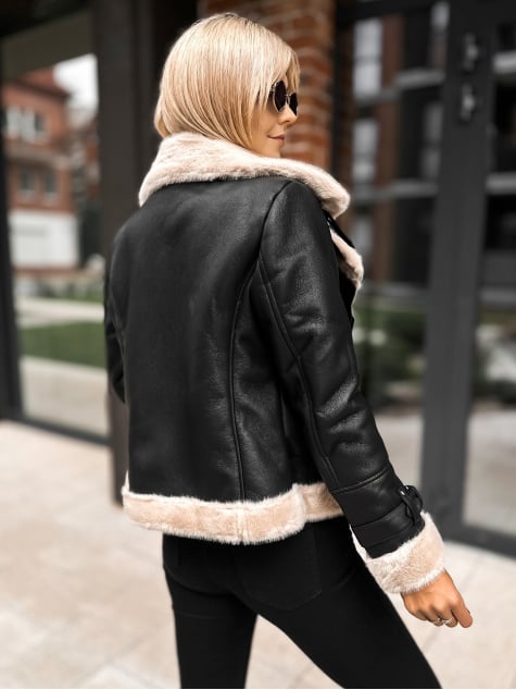 KURTKA KOŻUSZEK ESTRELLA CZARNA