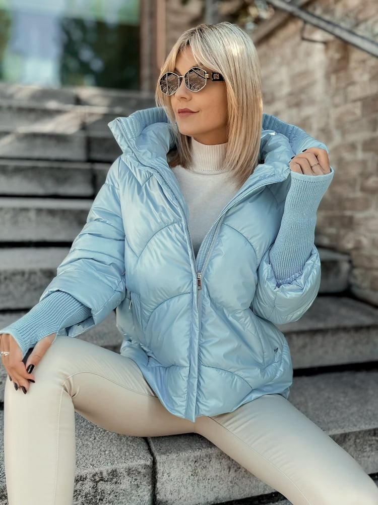 KURTKA EDMOND BŁĘKITNA