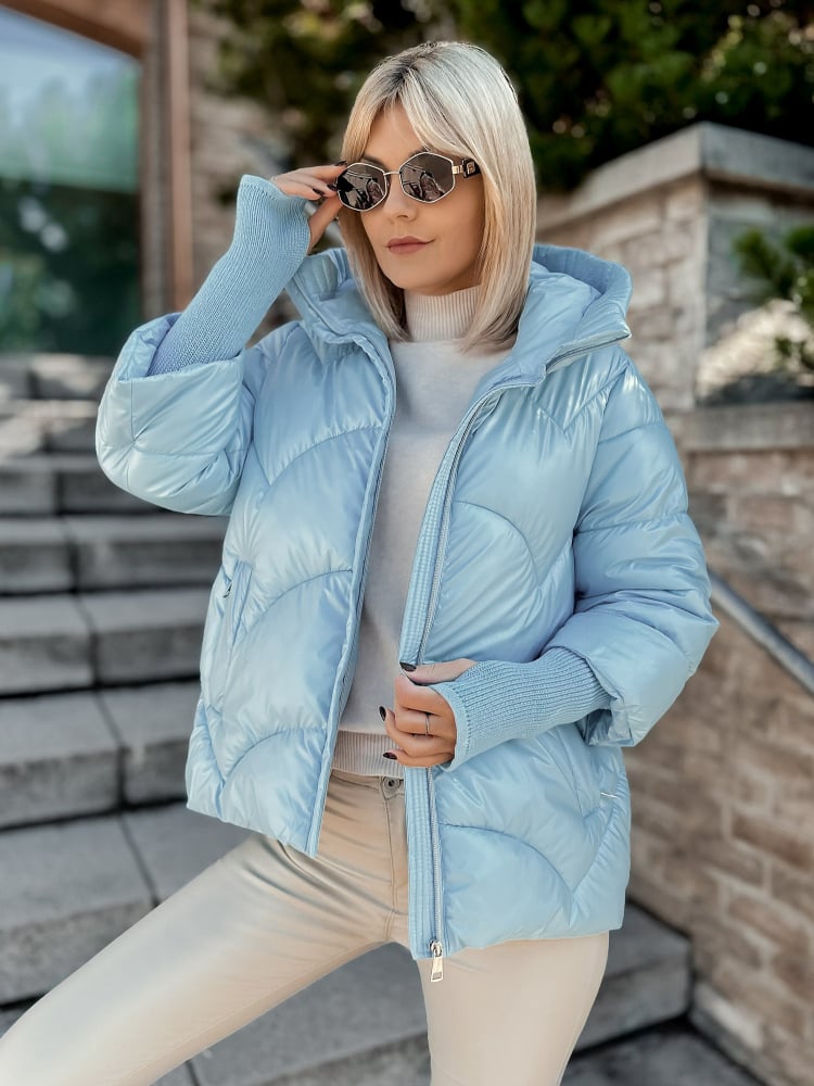 KURTKA EDMOND BŁĘKITNA