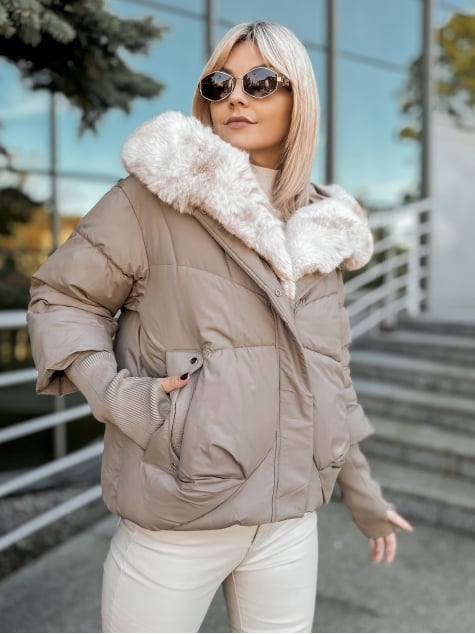 KURTKA GRANADA CIEMNOBEŻOWA