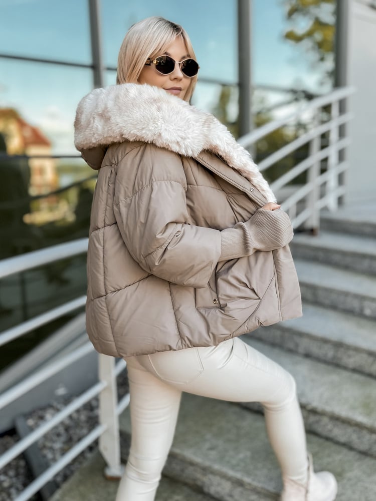 KURTKA GRANADA CIEMNOBEŻOWA