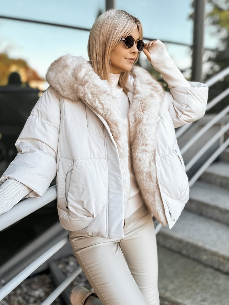 KURTKA GRANADA BEŻOWA