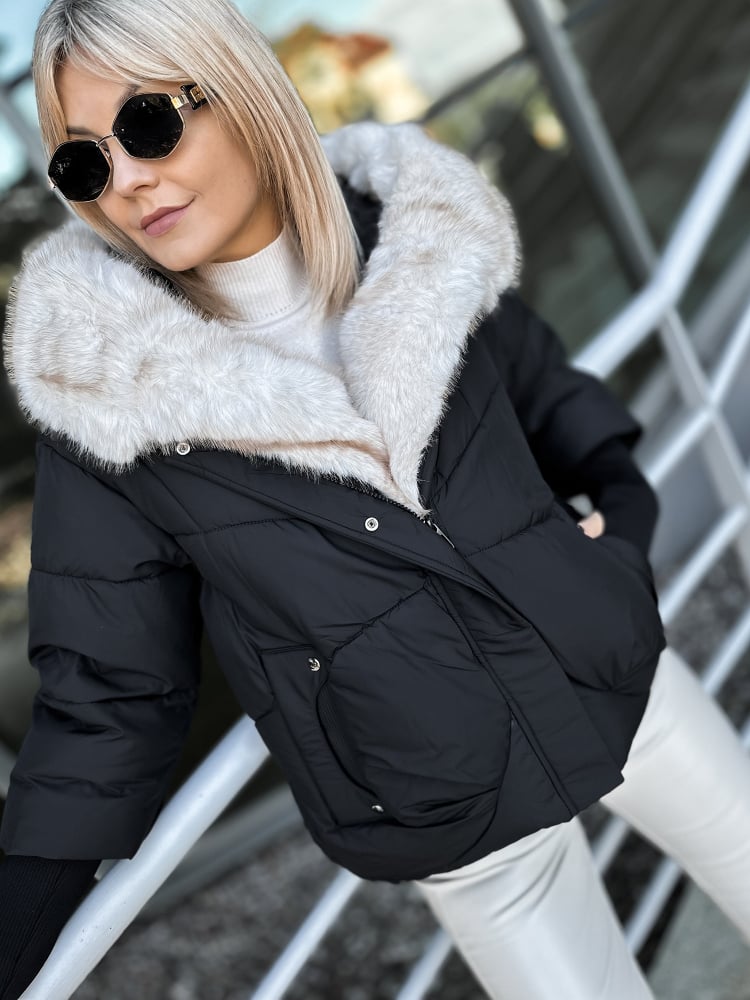 KURTKA GRANADA CZARNA