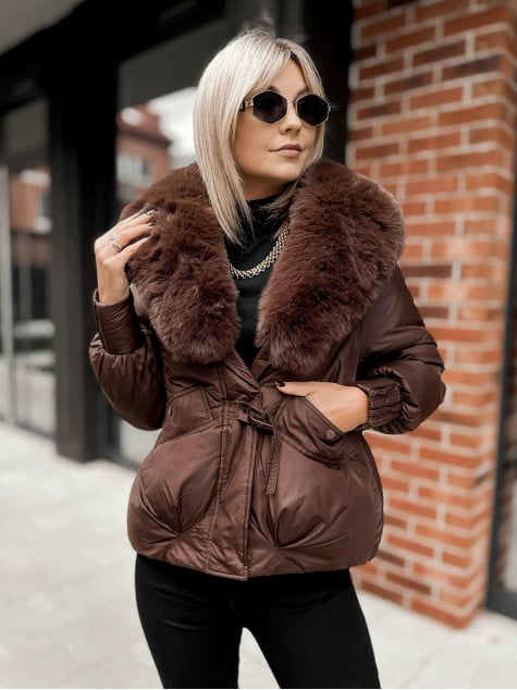 KURTKA CORDOBA BRĄZOWA