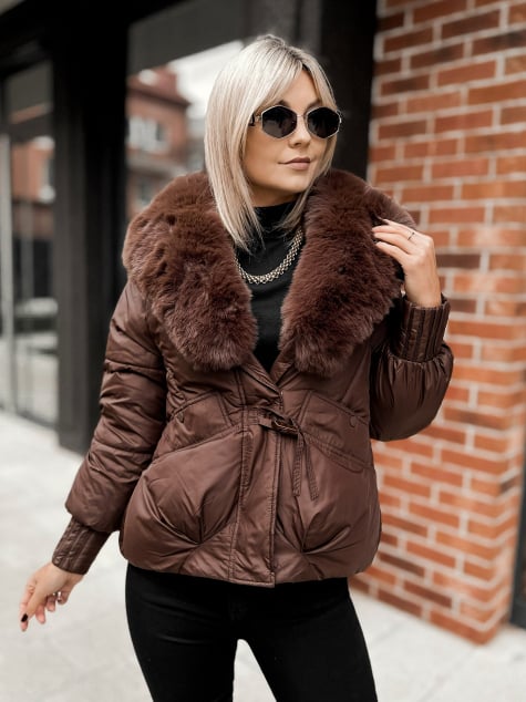 KURTKA CORDOBA BRĄZOWA