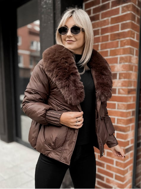 KURTKA CORDOBA BRĄZOWA