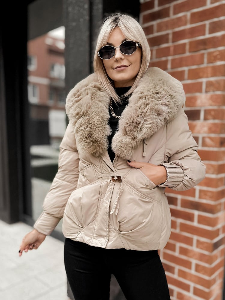 KURTKA CORDOBA BEŻOWA