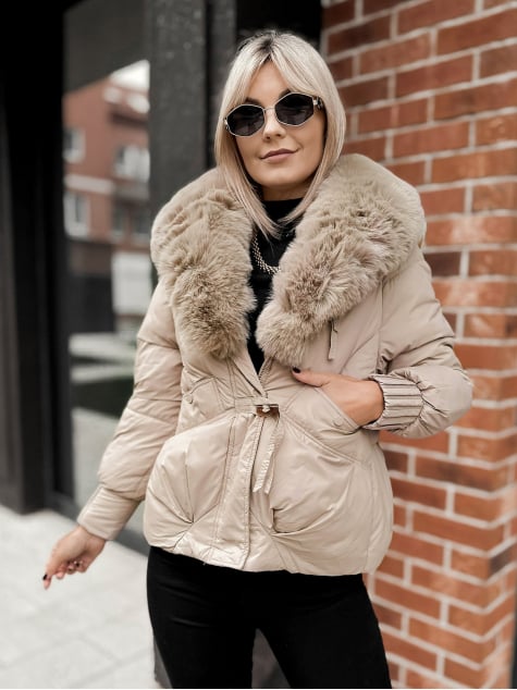 KURTKA CORDOBA BEŻOWA