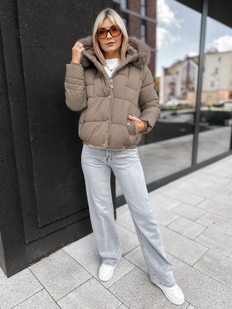 KURTKA NIDAROS CIEMNOBEŻOWA