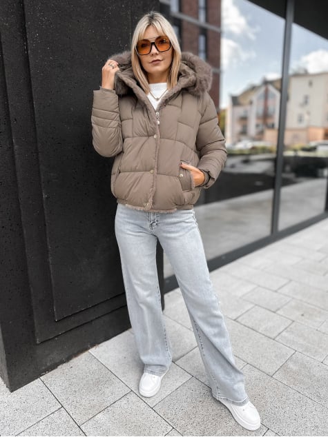 KURTKA NIDAROS CIEMNOBEŻOWA