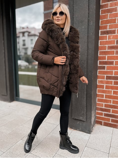 KURTKA JORUND BRĄZOWA