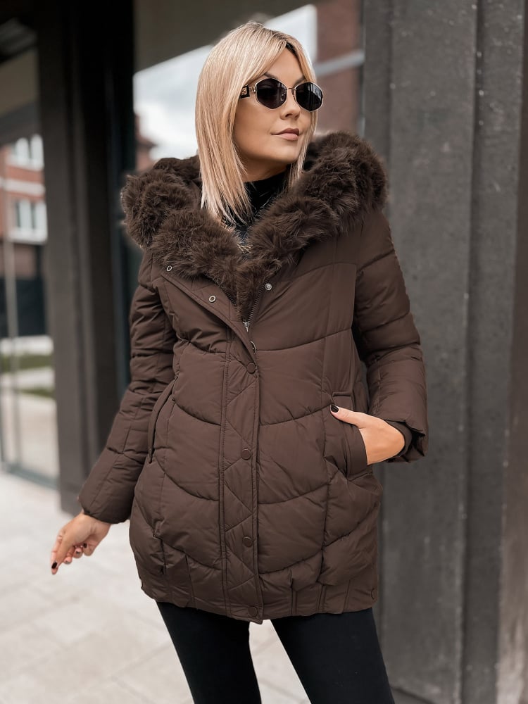 KURTKA JORUND BRĄZOWA