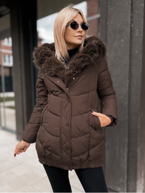 KURTKA JORUND BRĄZOWA