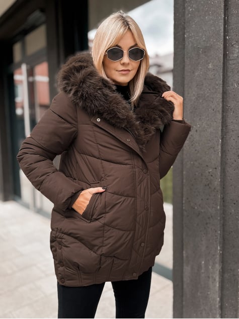 KURTKA JORUND BRĄZOWA