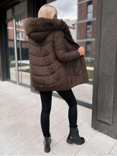 KURTKA JORUND BRĄZOWA