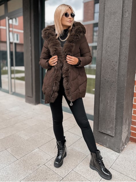 KURTKA JORUND BRĄZOWA