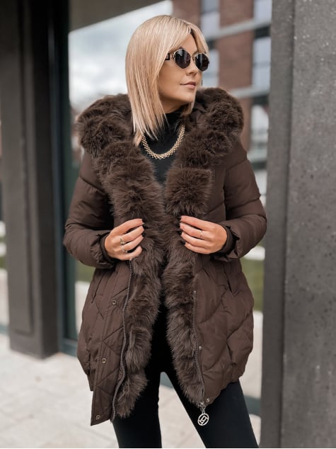 KURTKA JORUND BRĄZOWA