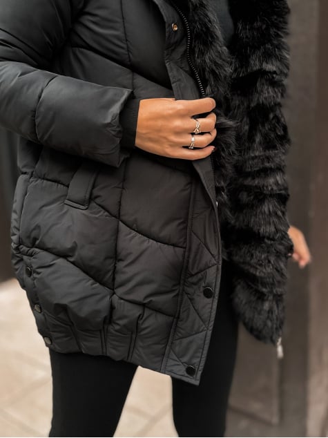 KURTKA JORUND CZARNA