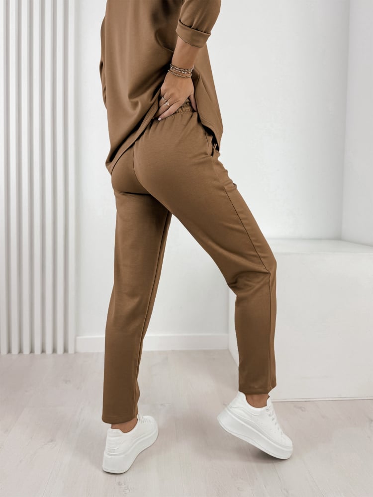 KOMPLET TRYZO KARMELOWY