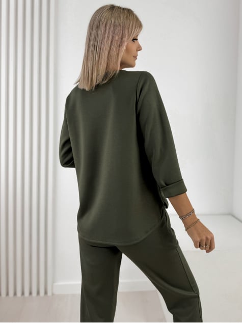 KOMPLET TRYZO CIEMNY KHAKI